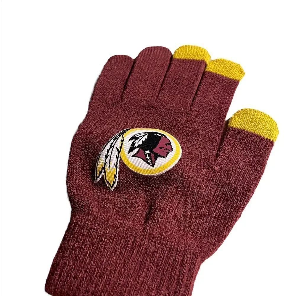 Washington Redskins Kids Gloves Original Indian Logo